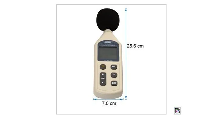 

Freeshipping Sound Pressure Level Meter 30~130 dB Decibel Monitor USB Noise Measurement