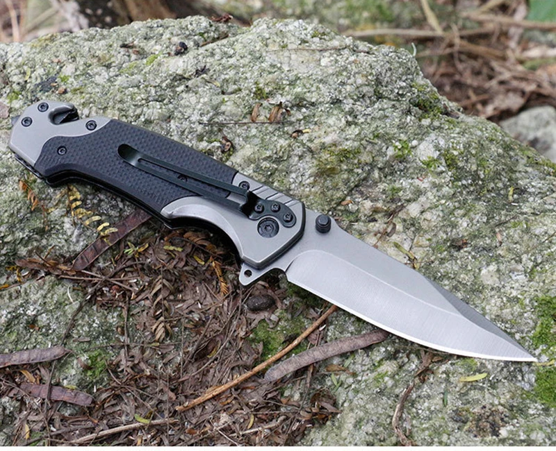 Многофункциональные складные тактические ножи для выживания Охотничьи ножи для кемпинга многофункциональные высокопрочные военные ножи для выживания карманные G10