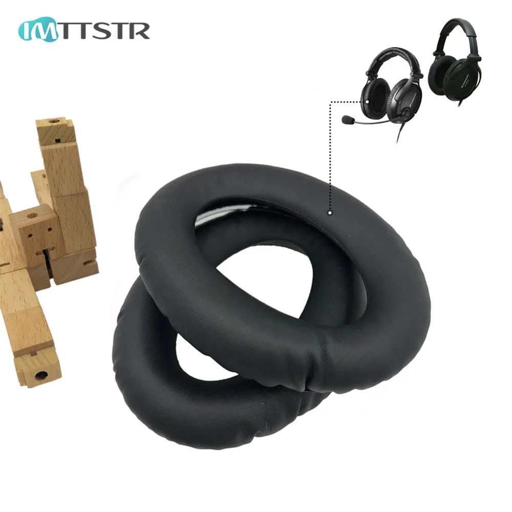 IMTTSTR 1 Pair of Ear Pads earpads earmuff cover Cushion Replacement Cups for Sennheiser HME 95 C250 HD380 Pro Earphones Sleeve