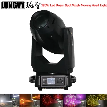 

Free Shipping 380W Sharpy Beam Spot Wash Lyre 3in1 Moving Head Light 8 Facet Prism+24 Facet Prism Disco Nightclub Stage Light