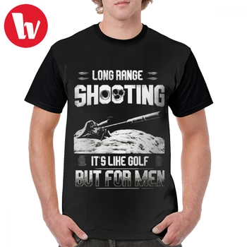 

Shooting Range T Shirt Long Range Shooting It's Like Golf But For Men T-Shirt XXX Streetwear Graphic Tee Shirt Fun Tshirt