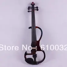 5 струнный 1" Электрический альт бесшумный твердый деревянный корпус мощный звуковой чехол с бантом