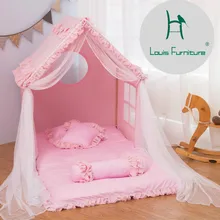 Луи Мода детские кровати палатка игра дом девушка белье Крытый