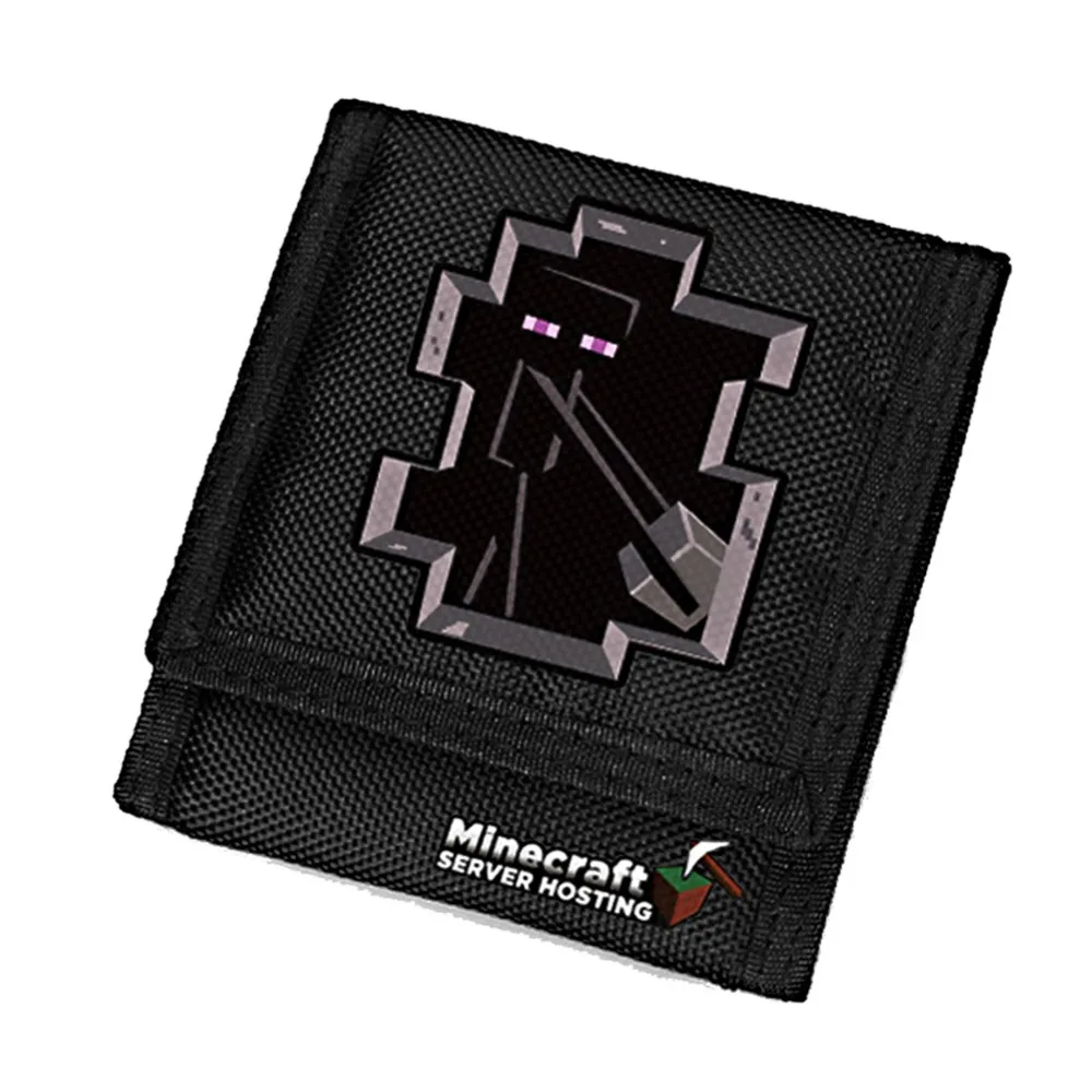 MeanCat Popular Online Game Minecraft Short Wallet Server