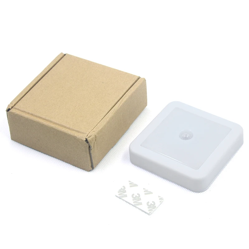 IR Motion Sensor LED Wall Lights Night light Auto On/Off Battery Operated Lamp for Hallway Pathway Staircase Bedside night lamp for bedroom wall