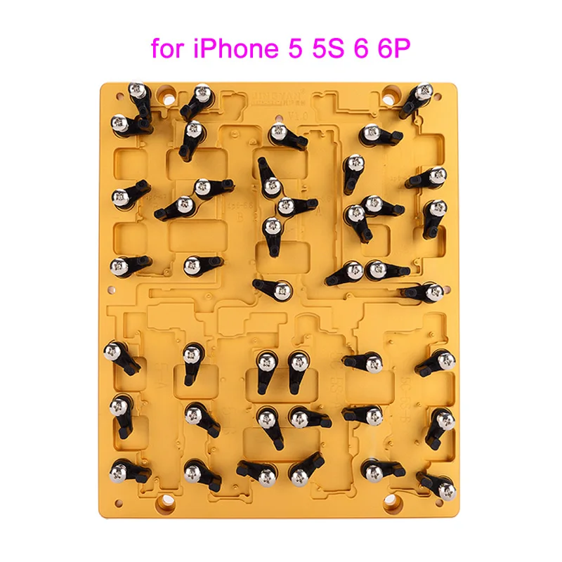 Repairing IPhone Chip IC CNC Router Parts 8 In 1 Mould Jigs For Repair IPhone5 5S