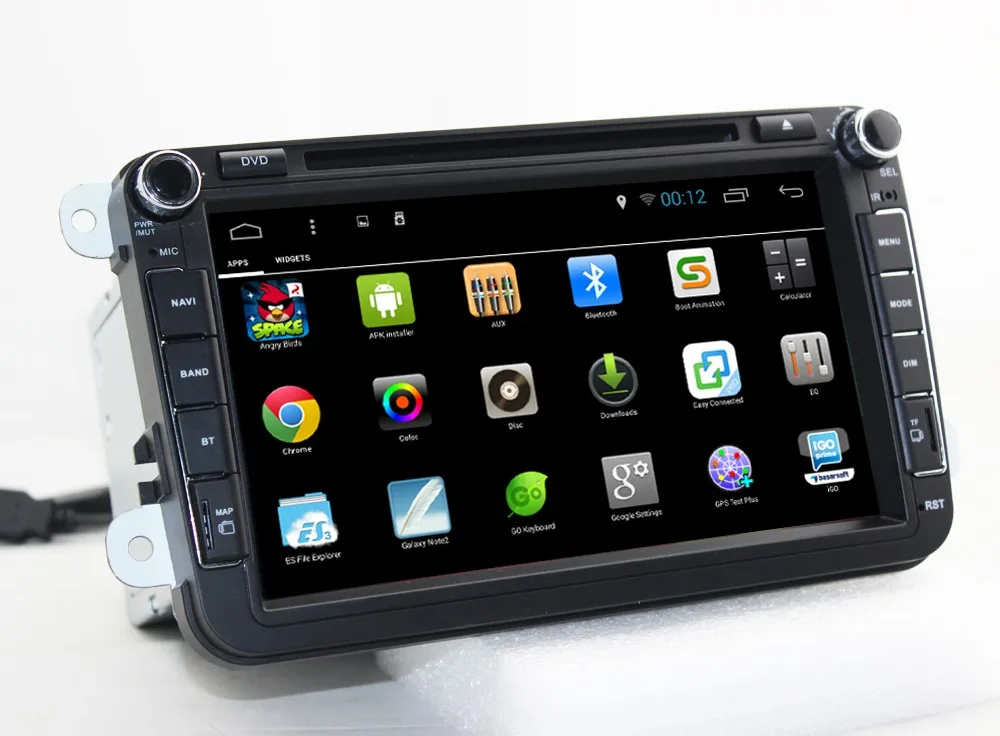 4G 2din android 7 1 автомобильный dvd для vw passat b6 golf 4 5 tiguan polo jetta skoda octavia2 с рулевым колесом gps