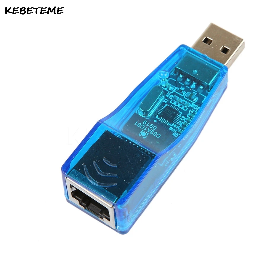 KEBETEME High speed USB RJ45 Adaptor Network Lan Card External Lan Card