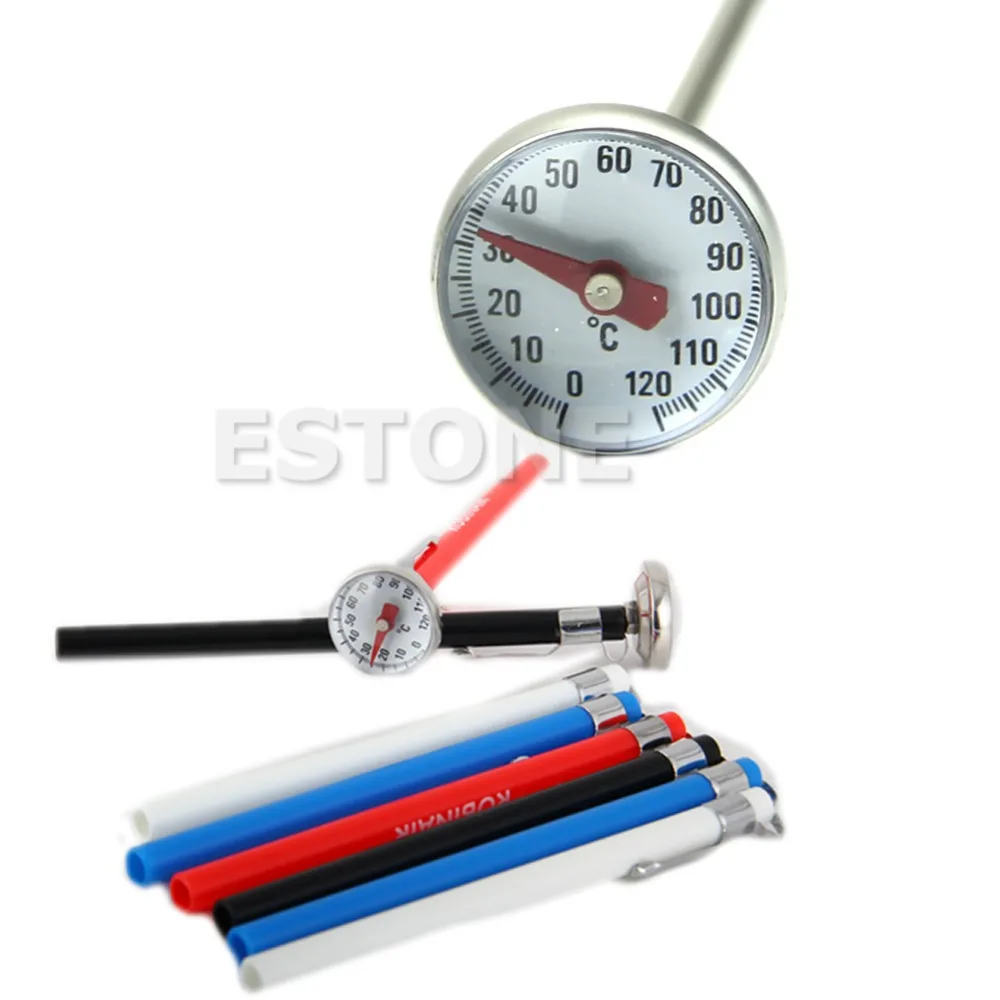 

Food liquid Milk Bottle Thermometer Water Meter Oil Temperature Gauge New