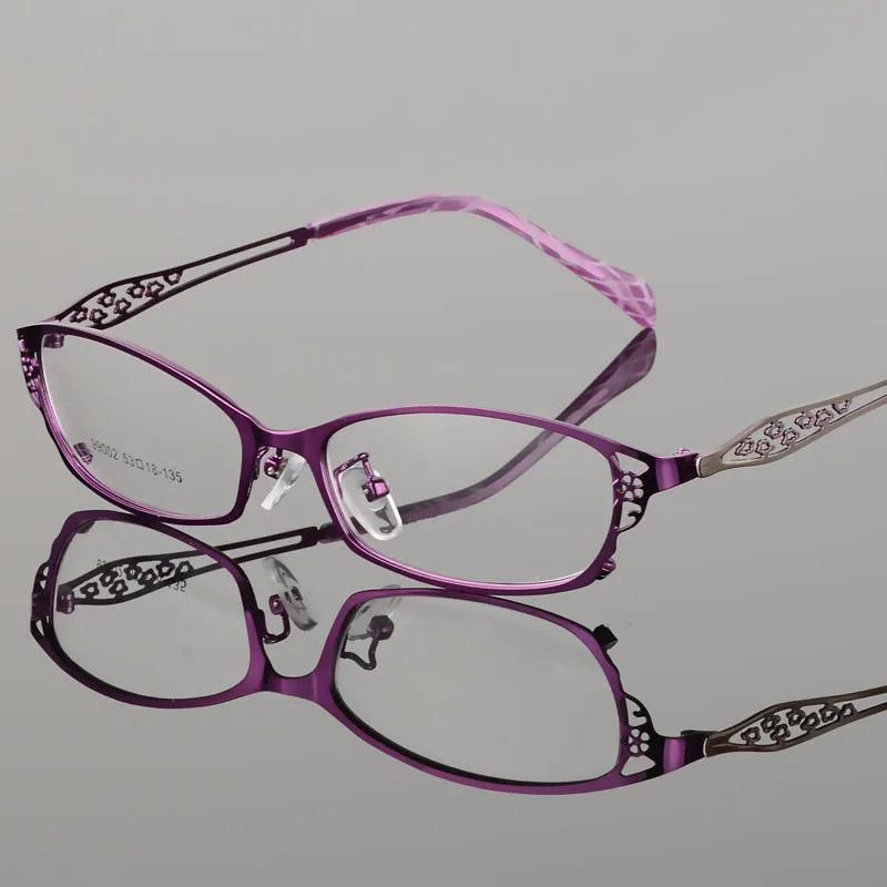 Заводская цена, распродажа, женские очки из металлического сплава, оправа, полная оправа, очки, оправа, женские оптические очки, размер 53-18-135мм 99002