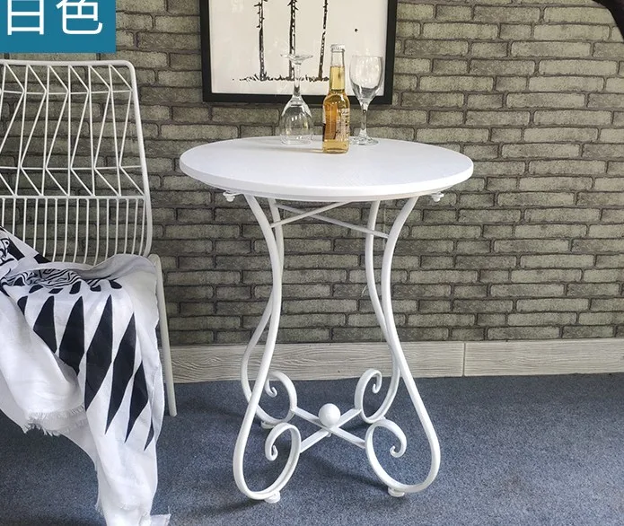 Cheap Nordic ins Coffee Tables garden outdoor table flowers stand Round bedside Tables for Living Room Furniture Home Furniture 3