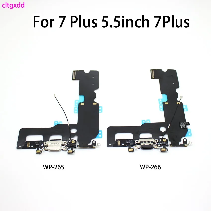 cltgxdd USB Charging Port Connector Charge Dock Socket Jack Plug Flex Cable With Microphone For iphone 7 Plus 5.5inch 7Plus|Connectors| | - AliExpress