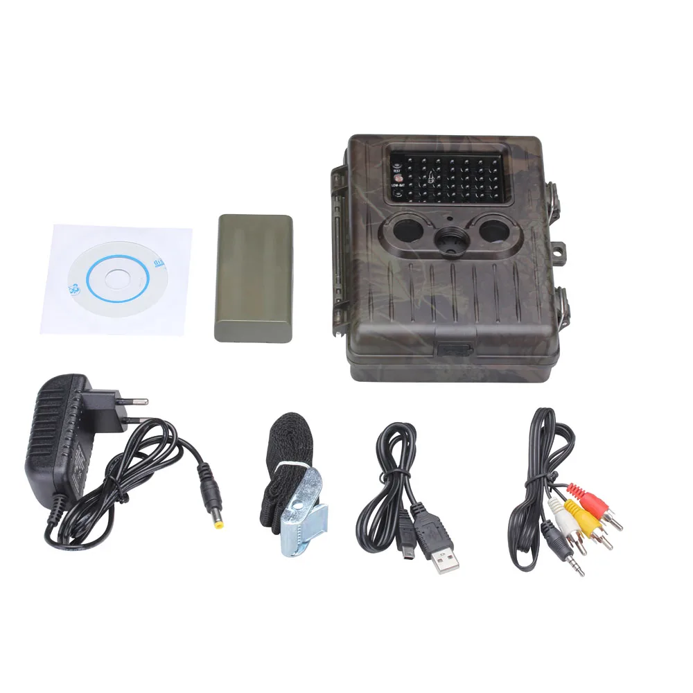 HT 002LI 12MP Rain proof Rechargeable Wildlife Hunting font b Camera b font HD Digital Infrared