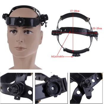 

Hot! 1PC New Adjustable Welding Welder Mask Headband Solar Auto Dark Helmet Accessories