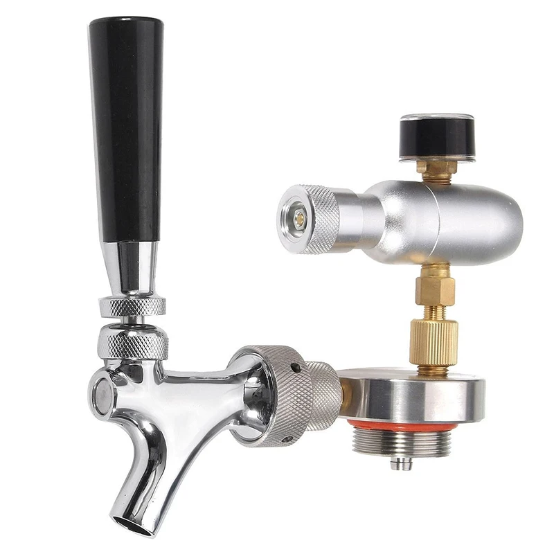 

Mini Keg Dispenser Chrome Plating Convenient With Chrome Plating Beer Tap Flow Control Brass Draft Beer Tap Home Brew Tool