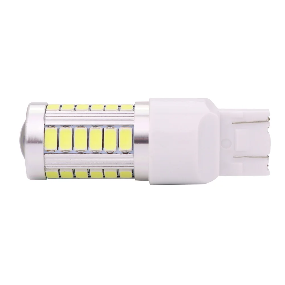 Carsty Non CK стробоскоп 1 шт. Новый светодиод T20 W21w W21/w W21 5w 7443 7440 Canbus лампа без ошибок