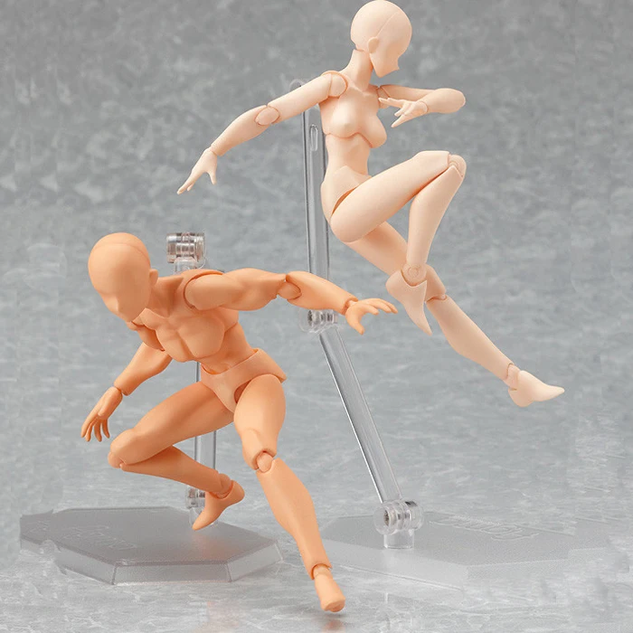 

Doll Body Moveable Joints doll man or women naked body with head toy gift doll