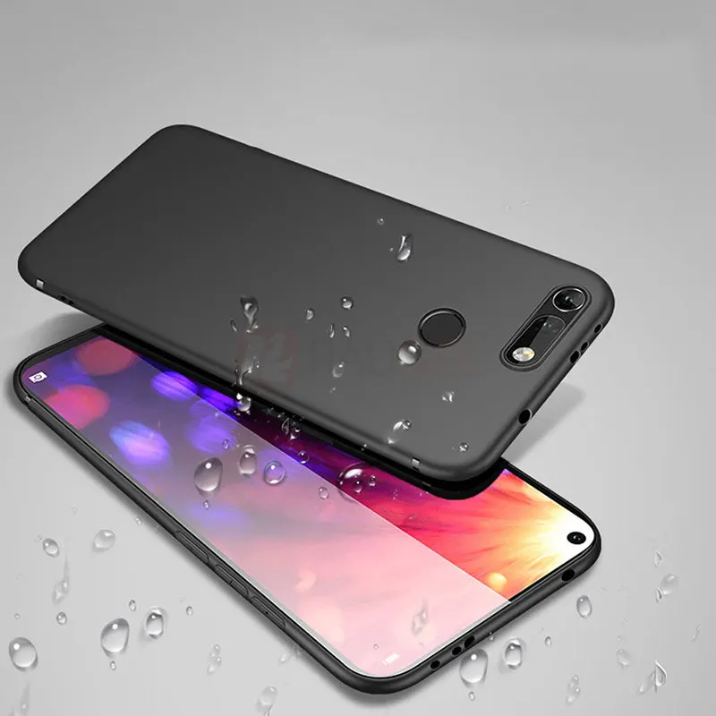 

Soft Case For Huawei Honor View 20 Matte TPU Silicone Cover on For Huawei honor V20 Bumper For Huawei P20 Lite P20 P20 Pro Case