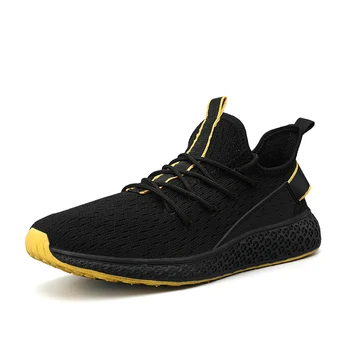 

Men's Leisure Shoes Sneakers Breathable Lace-up shoes Running Air Mesh Light Shoes Fashion Casual Light Loafers plus size 39-46
