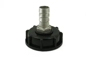 

1000L IBC Water Tank Container Adapter 19mm Stainless steel Hose Connector