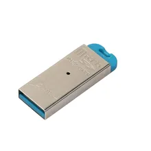 Malloom высокоскоростной мини USB 2,0 Micro SD TF T-Flash кард-ридер адаптер Lector De Tarjetas серебристый