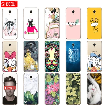 

Phone Case For Meizu M6s Cover Case On Cute Cartoon Tpu Soft Silicon Case Meilan S6 For Meizu M6S Back Cover 5.7 Inch
