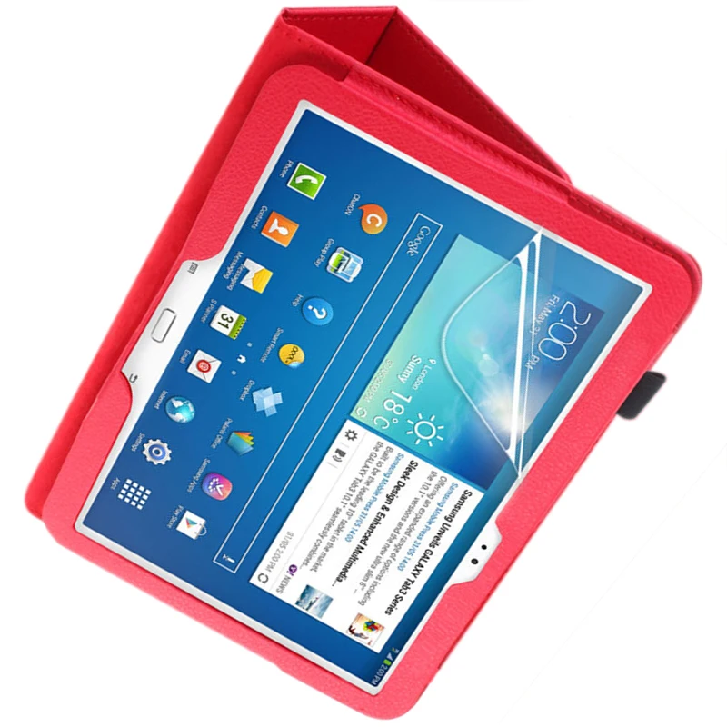 Custodia in pelle PU per tablet per Samsung Galaxy Tab 3 10.1 Custodia in pelle PU per tablet per Samsung Galaxy Tab 3 10.1