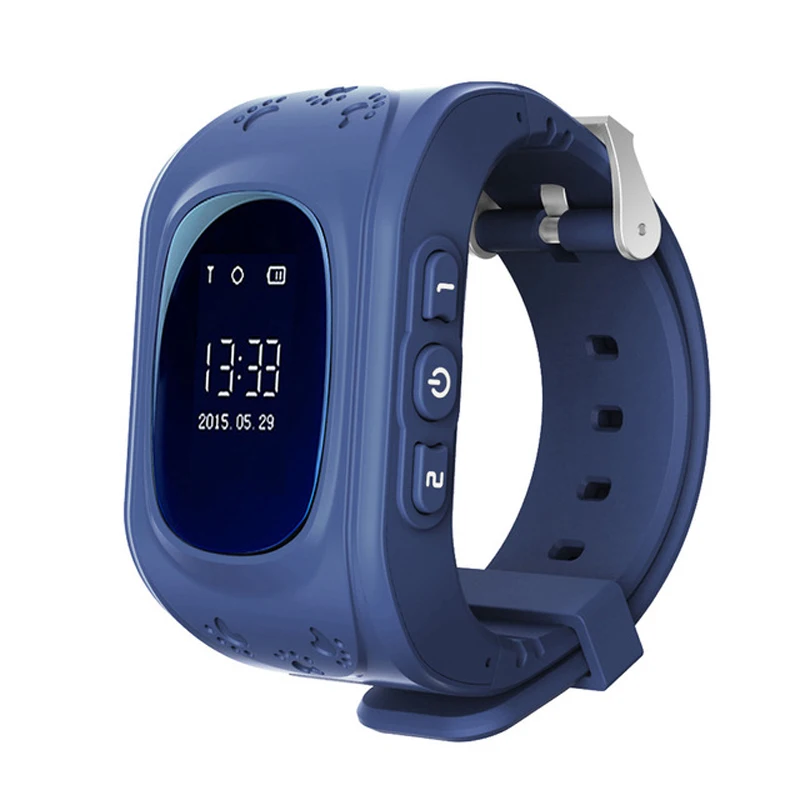 Comprar Nuevo reloj inteligente Q50 chico s, reloj inteligente con seguimiento GPS seguro para chico, localizador de llamadas SOS, localizador, Monitor Anti pérdida para bebés