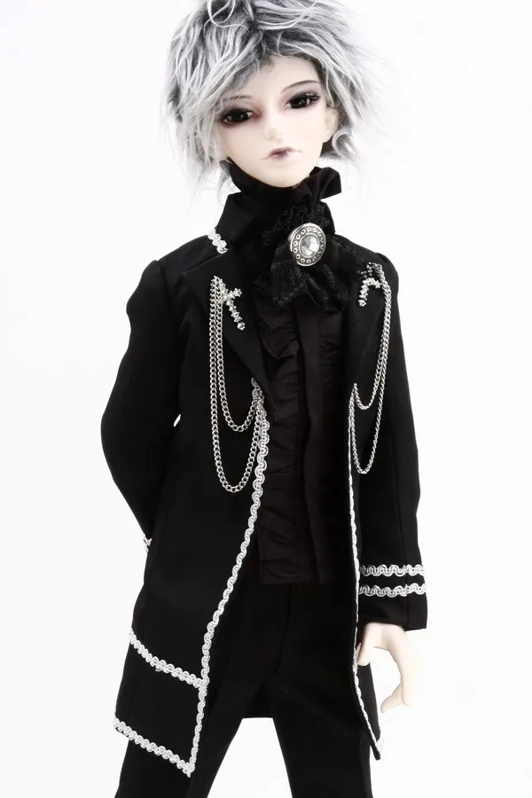 

[wamami] 510# Prince Black Suit/Outfit 1/4 MSD 1/3 SD DZ AOD LUTS BJD Boy Dollfie