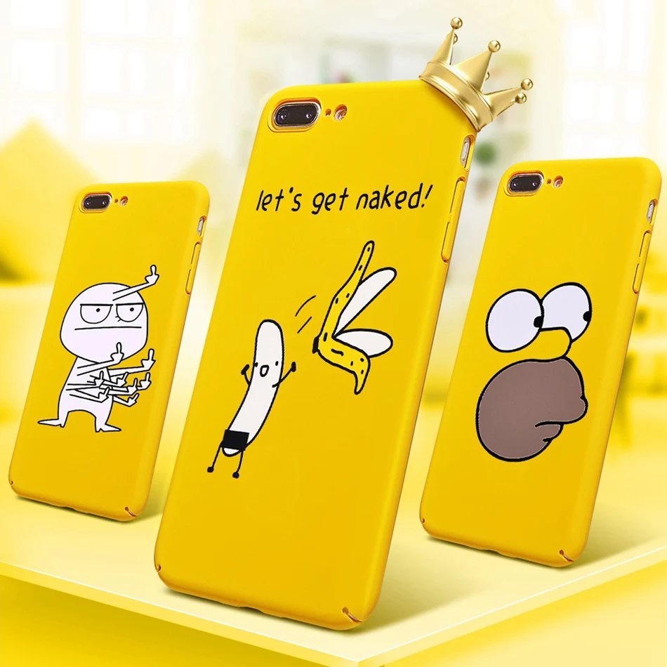 REAOOM Case for iPhone 7 Plus Luxury Cute Case Hard PC Cover Case Funny Cartoon Patterned Phone Fitted Cases For iPhone 7 Coque  (10)