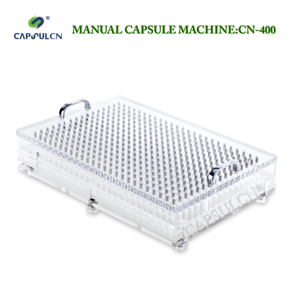 

Size 0 CN-400 manual capsule filler /capsule filling machine with the best quality/ suitable for separated capsule(400 holes)