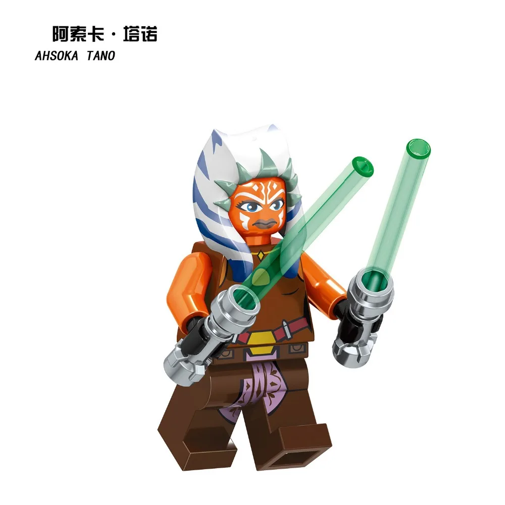 For LEGOING Star Wars Rey Luke starwars Skywalker Sabine Wren Ahsoka ...