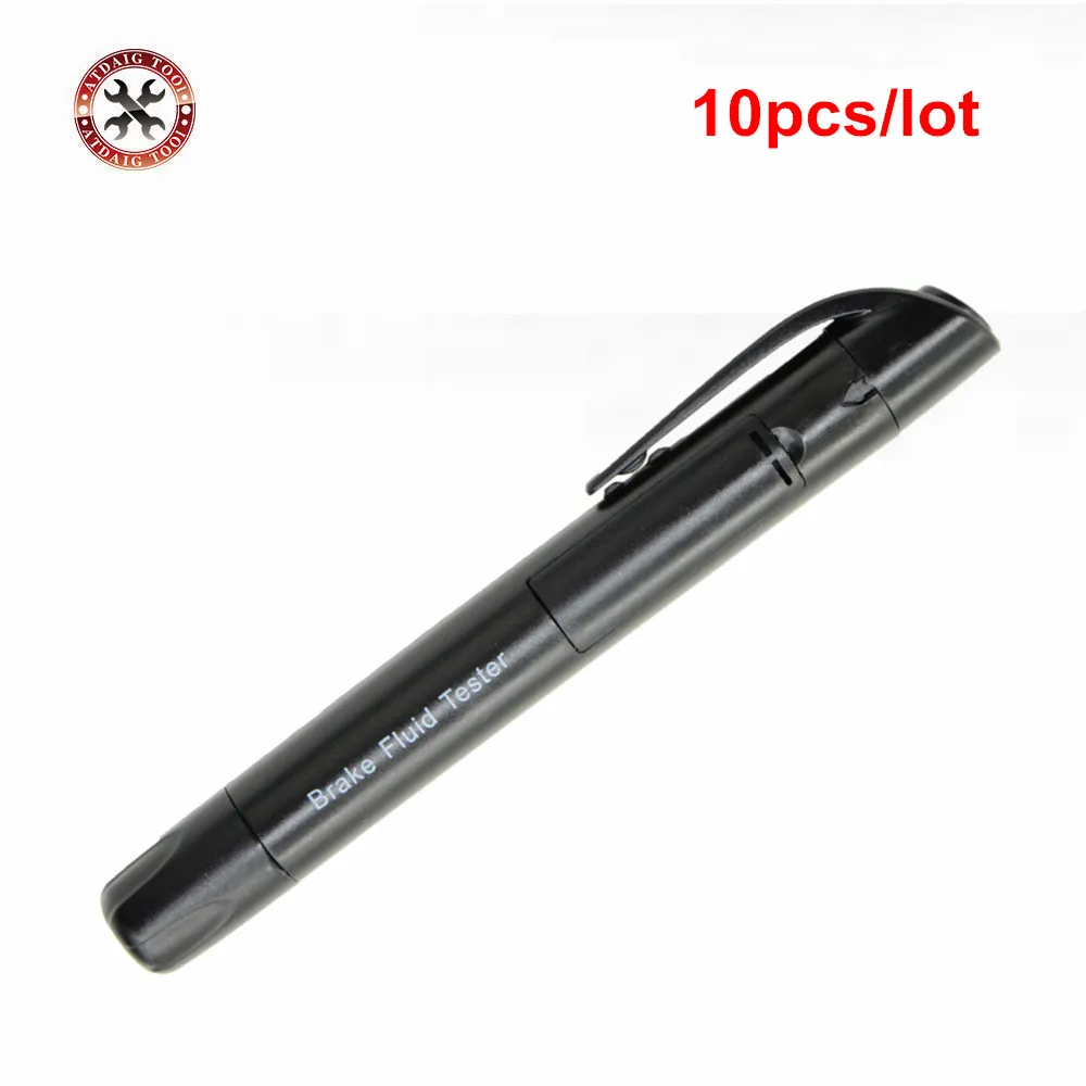 

10PCS Brake Fluid Tester Pen Mini Indicator For Car Repairs Tools Vehicle Auto Automotive Diagnostic Tool Brake Tester