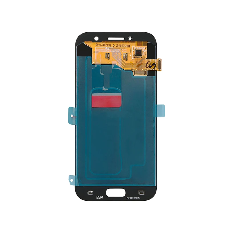 Tanie Oryginalny AMOLED lcd do samsunga Galaxy obraz na płótnie A5 2017 lcd A520 SM A520F wyświetlacz lcd ekran dotykowy kodowanie za pomocą tego narzędzia online bez montażu