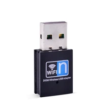 Беспроводной Mini-USB wifi адаптер 300 Мбит/с Wi-Fi приемник 802.11n USB Ethernet адаптер Сетевая карта Поддержка Windows, Mac для ПК