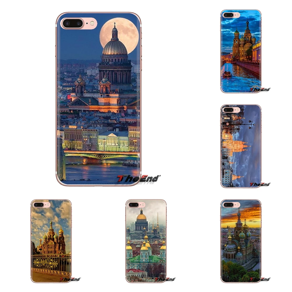 

For iPod Touch Apple iPhone 4 4S 5 5S SE 5C 6 6S 7 8 X XR XS Plus MAX st petersburg smolny convent Russia TPU Transparent Covers