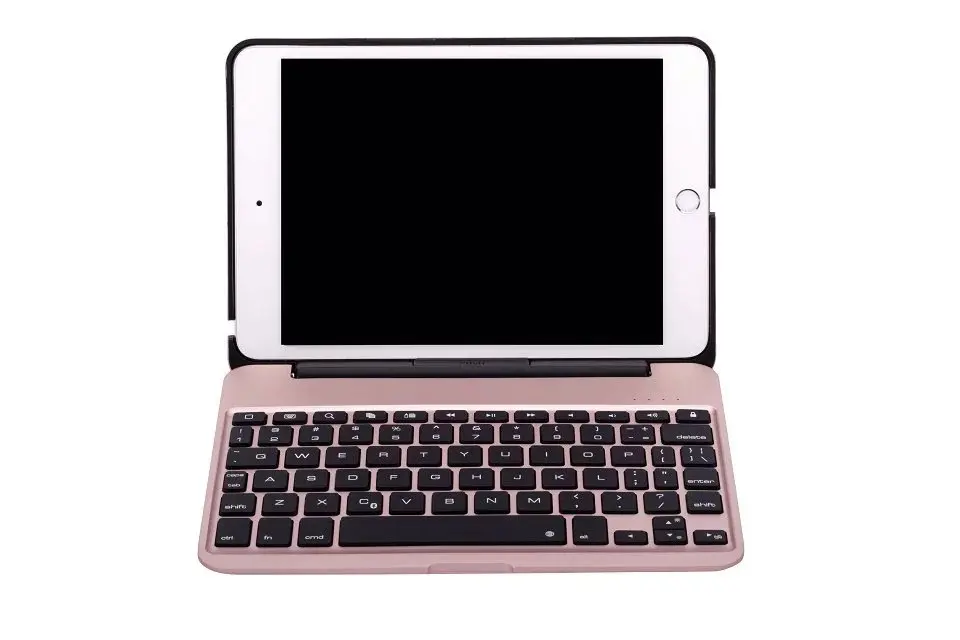 Новый тонкий беспроводной Чехол для iPad mini 4 с клавиатурой Bluetooth чехол полным