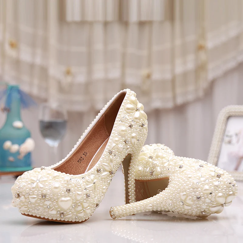 4 Printemps Mariage Plus Fête 14cm D'honneur De La 12cm Talons Ivory Pompes Demoiselle D'adieu 3 Pouces Heels Ivoire 10cm Taille Conception ivory Femmes Heels 4 Spéciale Chaussures Dames Haute wIHPwXq