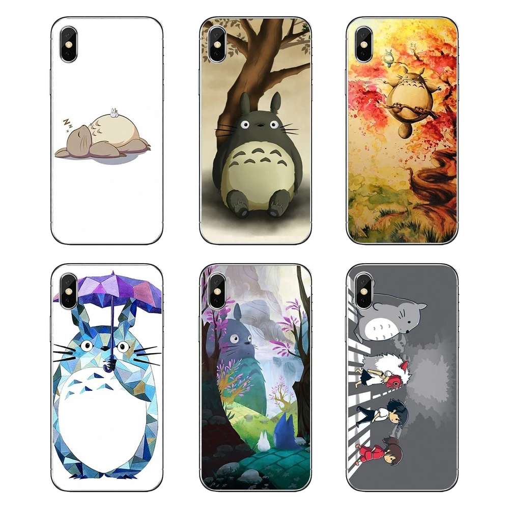 For Samsung Galaxy A5 A6 A7 A8 A9 J4 J5 J7 J8 2017 2018 Plus Prime Silicone Case Japanese cartoon Anime My Neighbor Totoro Movie |