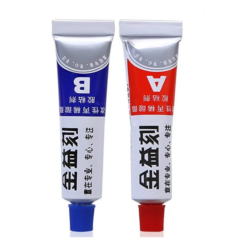

Super AB Glue 302 Strong Cyanoacrylate Liquid Epoxy Resin Leather Rubber Epoxy Adhesive Metal Glass Wood Stationery Store Kit UV