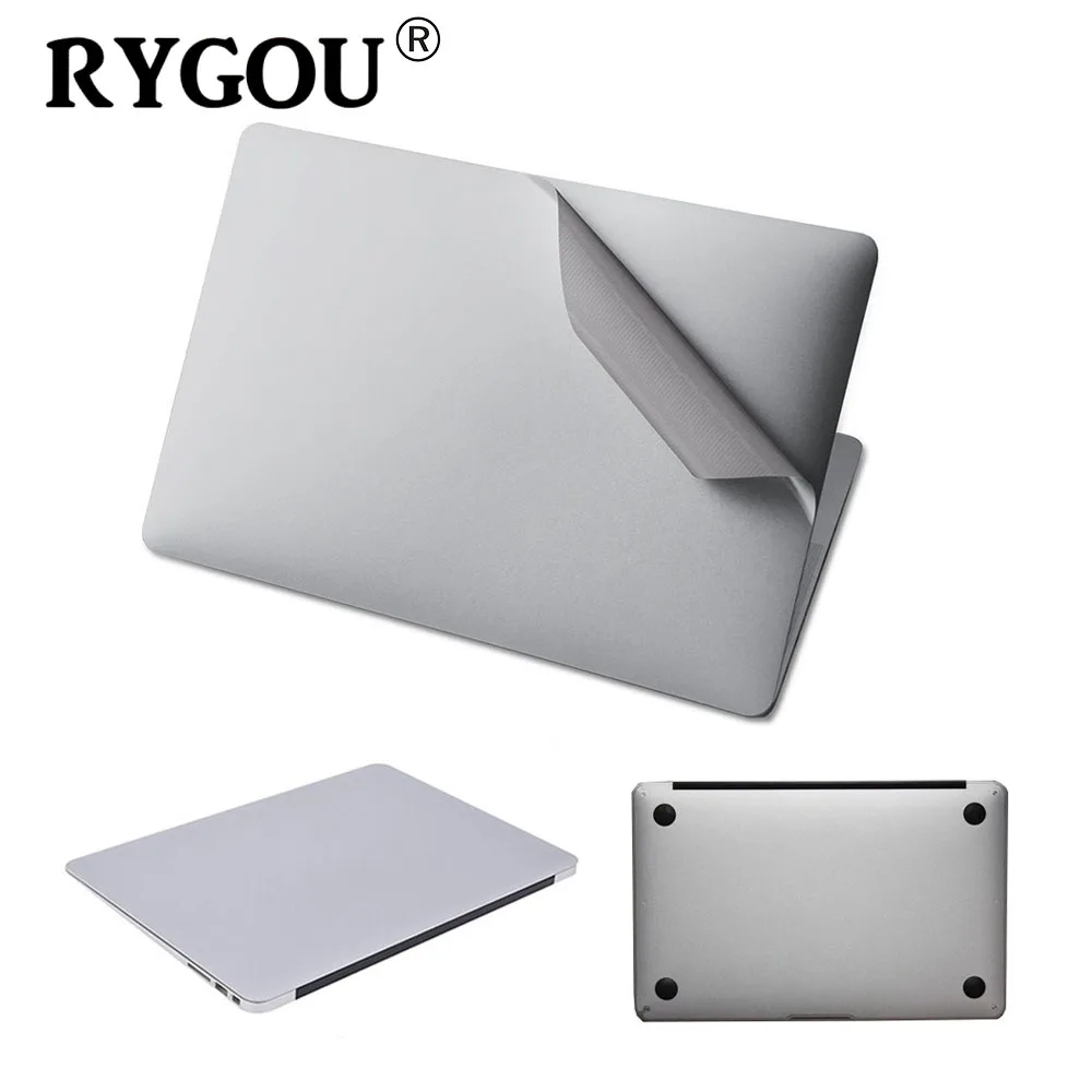 2016 NEW Silver Skins Full Body Sticker For MacBook Air Pro Retina 11 12 13 15 Guard Case Bottom Cover Surface Protective Film 2016 NEW Silver Skins Full Body Sticker For MacBook Air Pro Retina 11 12 13 15 Guard Case Bottom Cover Surface Protective Film