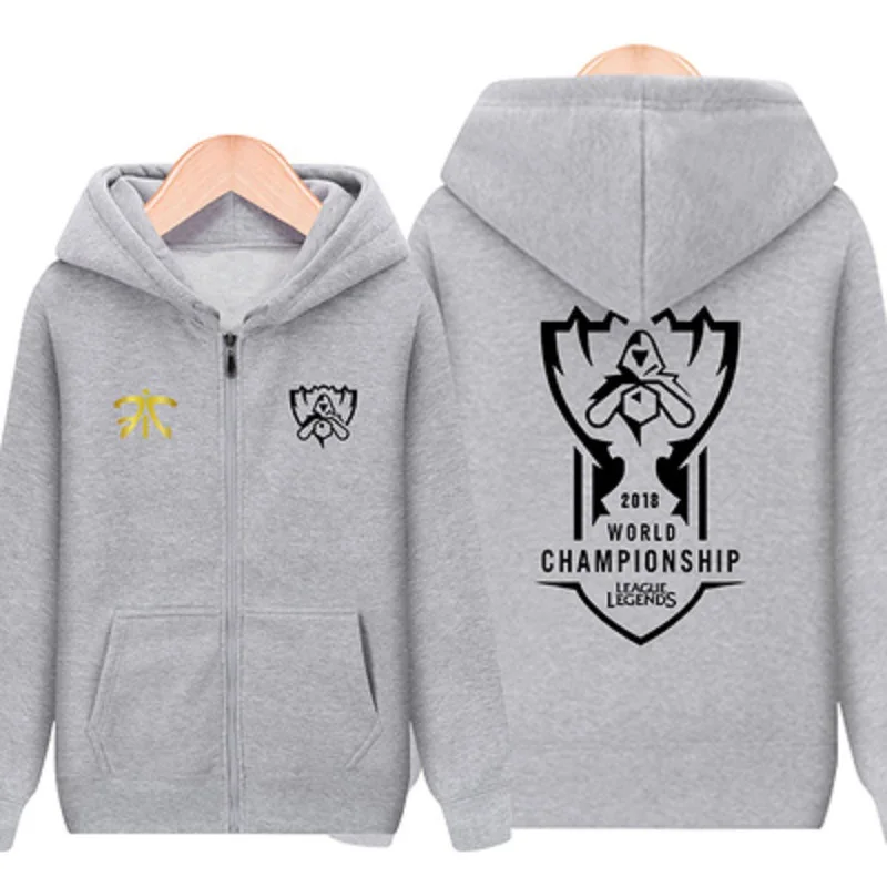  League of Legends lol S8 Finals IG FNC RNG Invictus Gaming C9 MAD TL Team LOL IG Team zippper Hoodi
