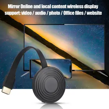 

E9 Wecast Pusher HDMI Wireless Mirroring Wifi Display Receiver for Android / iOS Phones