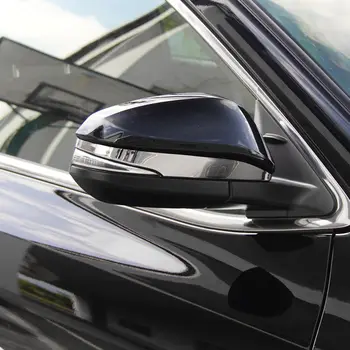 

WELKINRY car auto cover for Toyota Highlander Kluger XU50 2014-2017 stainless steel side wing fender rearview door mirror trim