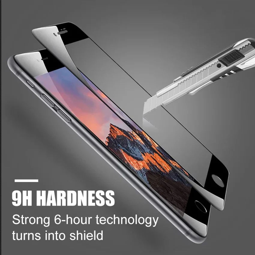 Artisome 5D Curved Edge Glass For iPhone 8 7 Glass Tempered For iPhone 6 6s 7 8 Plus Screen Protector Protection Glass           (8)