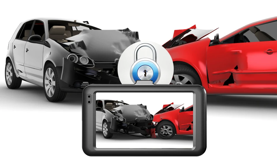 Car DVR Dash Cam Night Vision 1080P Full HD Parking Monitor G-Sensor WDR Battery built-in (9)