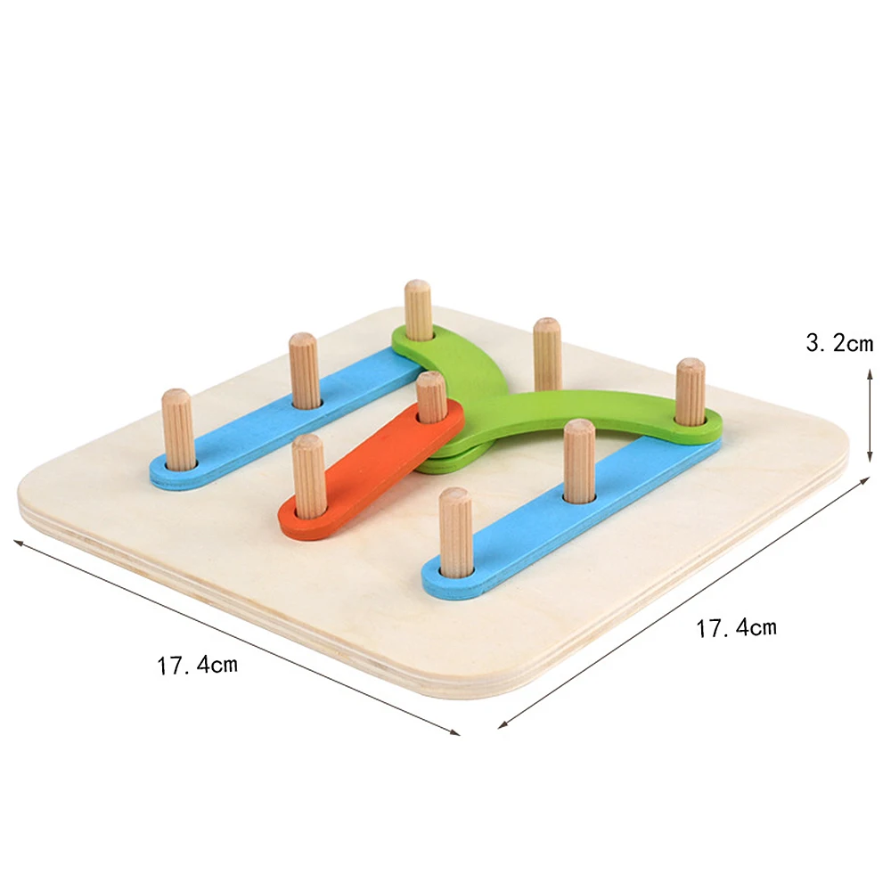 Деревянные геометрические формы колонны набор цифровой/буквы/Животные головоломки игрушки детское воображение развивающие игрушки