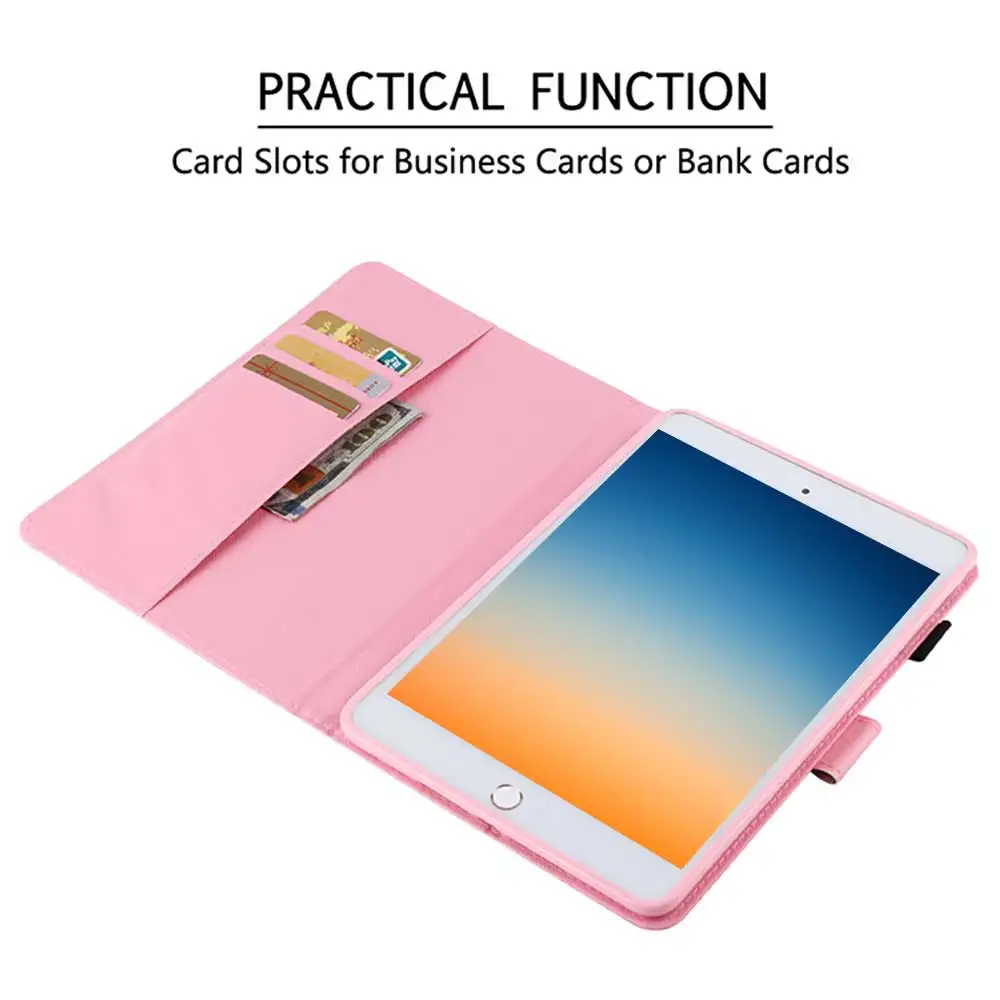 Чехол-подставка с принтом из искусственной кожи для iPad mini 5, 7,9 дюймов, чехол Funda, чехол для iPad mini 5, 7,9,, A2133, A2124, A2126, A2125