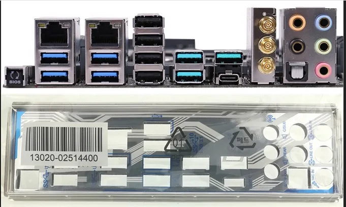 Новая задняя панель I/O для материнской платы X99-DELUXE II just shield | Компьютеры и офис