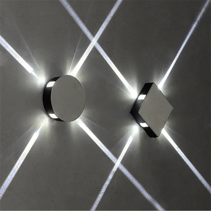 Светодиодный настенный светильник Круглый алюминиевый|sconce led|led wall lightwall light |